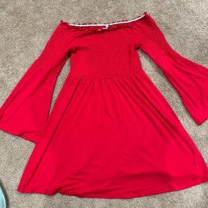 Red ASOS dress. Size US 6.
